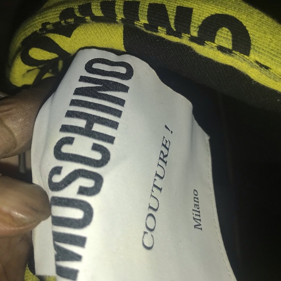 Moschino caution ⚠️ tape hoodie - Picture 3 of 3